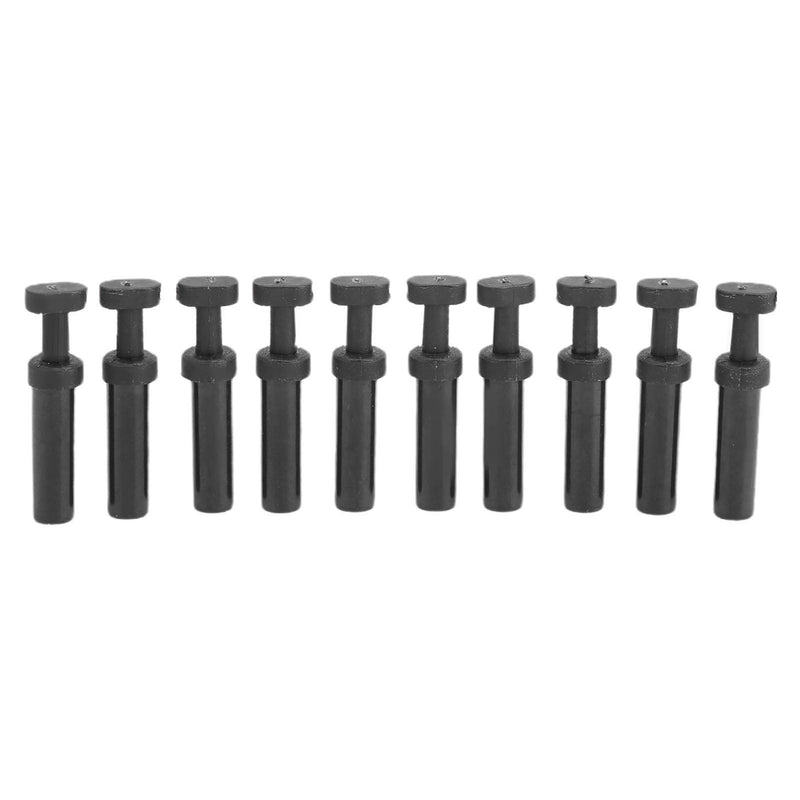 [Australia - AusPower] - 100Pcs 6mm Push to Connect Pneumatic Plug,Resistant to Compression, Aging and Wear,Pneumatic Tube Composite Industrial Supplies 