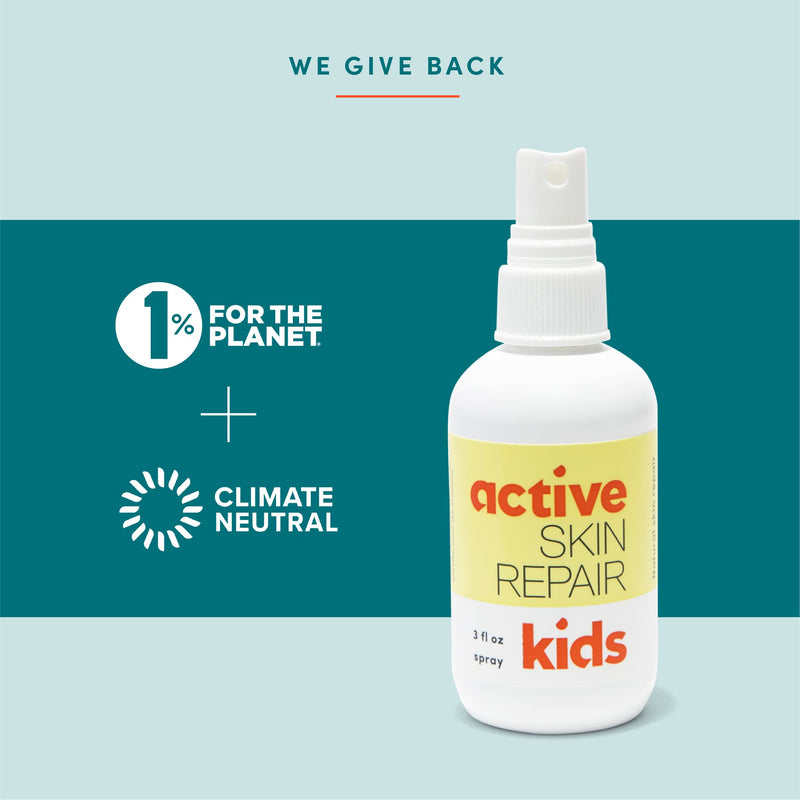 [Australia - AusPower] - Active Skin Repair Kids First Aid Spray - Non-Toxic & Natural Kids Antiseptic Spray for Minor Cuts, Wounds, Scrapes, Rashes, Sunburns, and Other Skin Irritations (3oz Spray) 