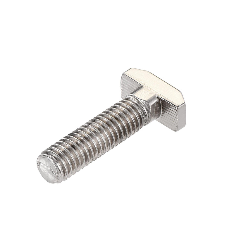 [Australia - AusPower] - uxcell M8x30mm T-Slot Drop-in Stud Sliding Bolt Screw Carbon Steel for 40 Series Aluminum Profile 5pcs 