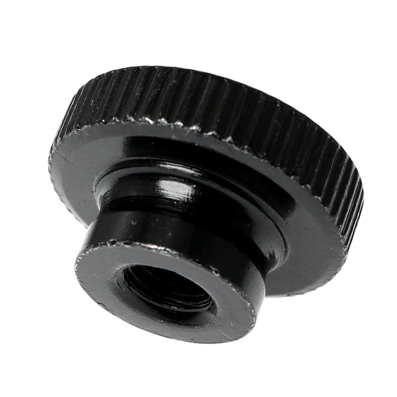 [Australia - AusPower] - Knurled Thumb Nut DZS ELEC 10PCS M6 Black Round Knobs Hand Nuts 