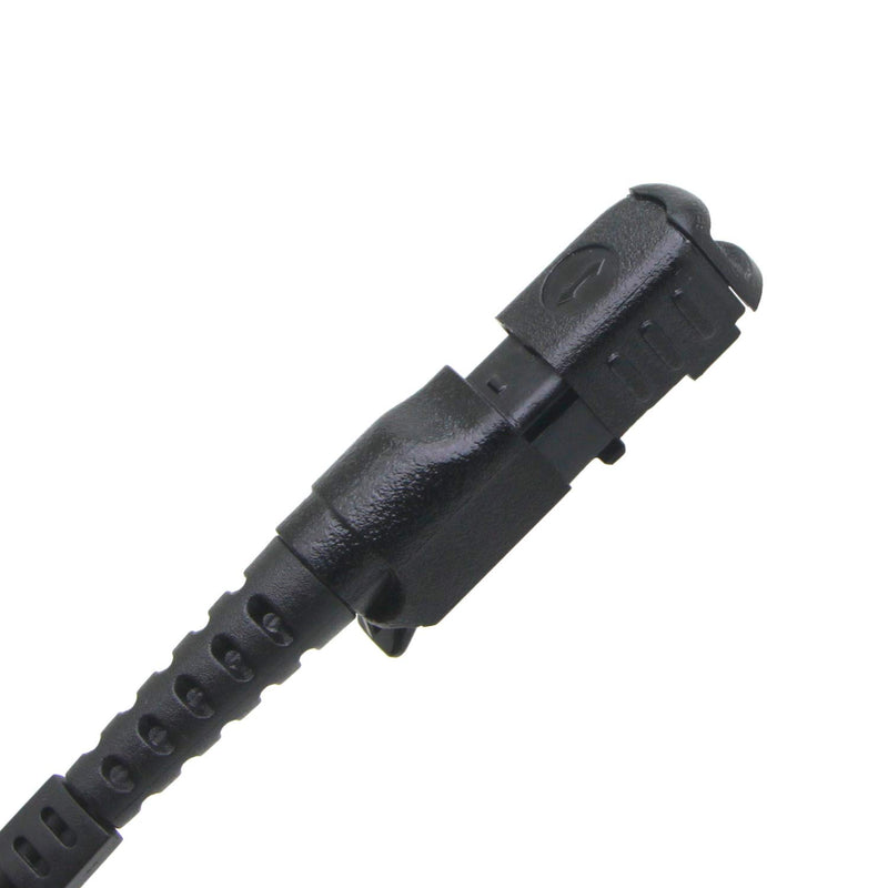 [Australia - AusPower] - Kymate XPR3300e Earpiece with Mic for Motorola MOTOtobo XPR3000 3000E XPR3300 XPR3500 XPR3500E Two Way Radio Headset Security Acoustic Tube Surveillance Headphone Walkie Talkie 