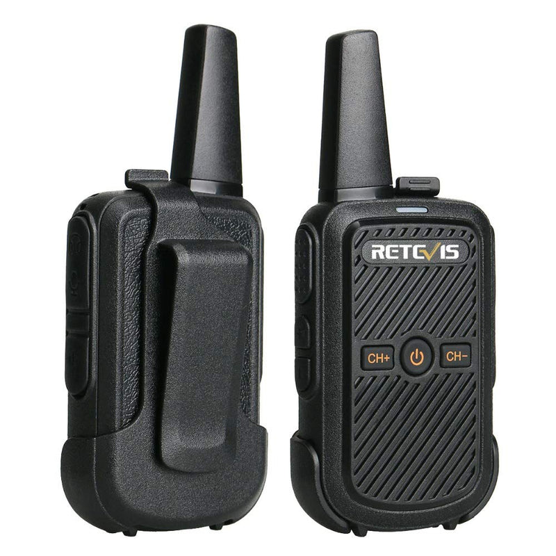 [Australia - AusPower] - Retevis RT15 Mini Walkie Talkie 3 Pack,Small 2 Way Radios Walkie Talkies Long Range,Compact,Walky Talky Rechargeable for Family School Camping Hiking 