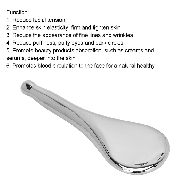 [Australia - AusPower] - Terahertz Scraping Tool, Terahertz Facial Meridians Scrapping Tool Guasha Scraping Massage Tool Energy Stone Acupuncture Point Massaging Gua Sha Tool for Back Legs Arms Neck Shoulder 