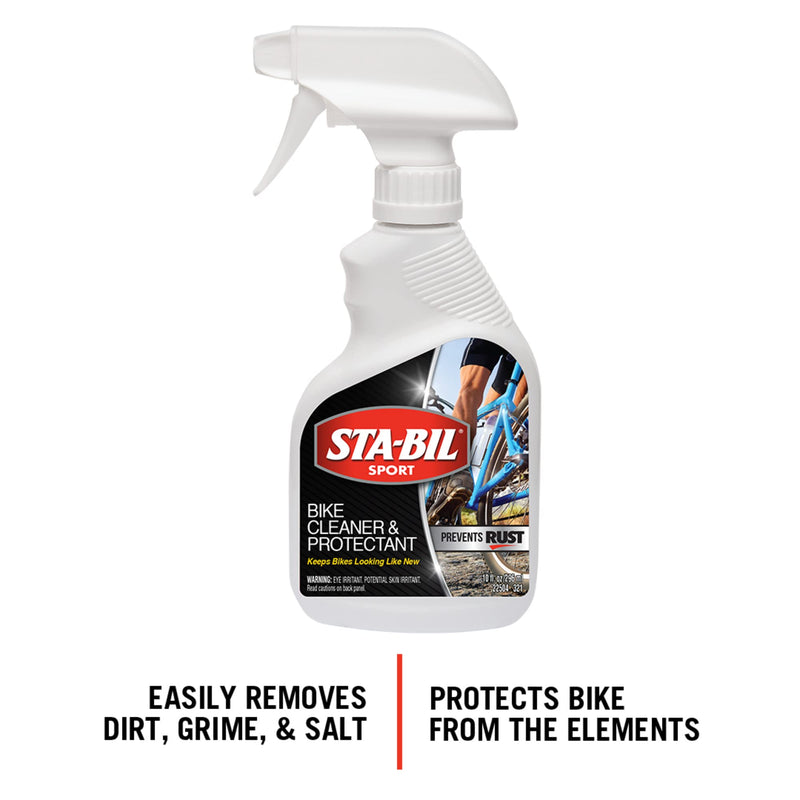 [Australia - AusPower] - STA-BIL Sport Bike Cleaner & Protectant - Cleans and Shines, Safe On All Types of Bicycles, Provides Superior UV Protection, Easy Application, 10oz (22504CSR) 