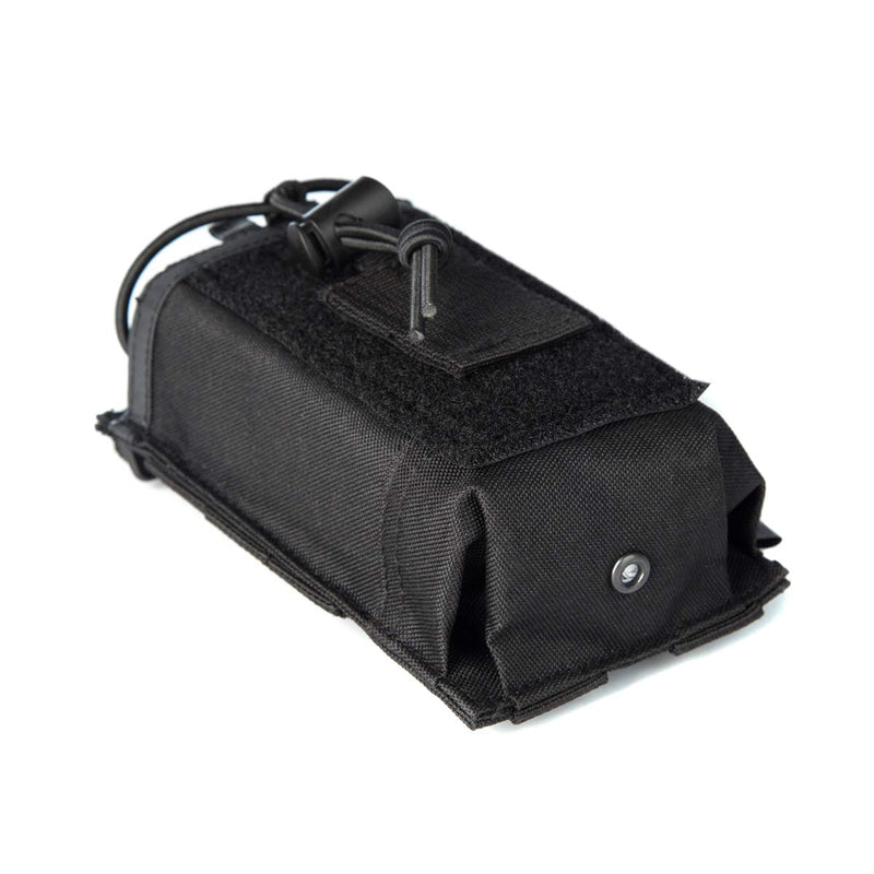 [Australia - AusPower] - Radio Case/Radio Holder Molle Tactical Radio Holster Military Heavy Duty Radios Pouch Bag for Two Ways Walkie Talkies Compatible with Bags/Packs/Duffels by LUITON 1pack 