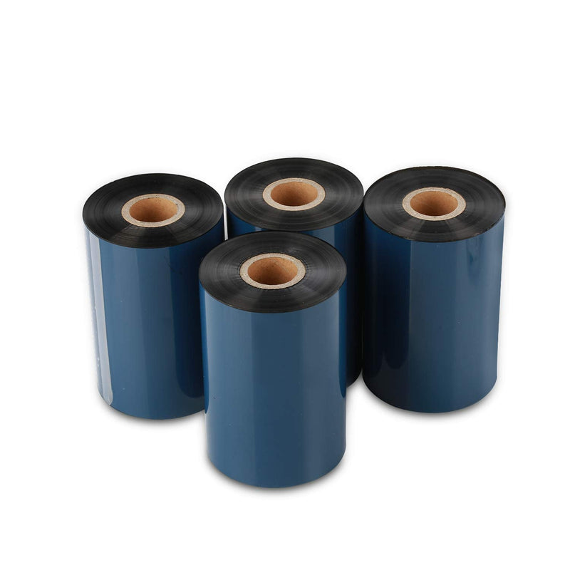 [Australia - AusPower] - CYTTR Thermal Transfer Ribbon - Premium Wax Printer Ribbon 1"Core Ink Out- 1 Roll (4.33" x 1476') 110mm450m for Zebra ZT410,ZT420,ZT610,105SL,110*i4,140*i4,zt230,Godex ez2300,Citizen s700 