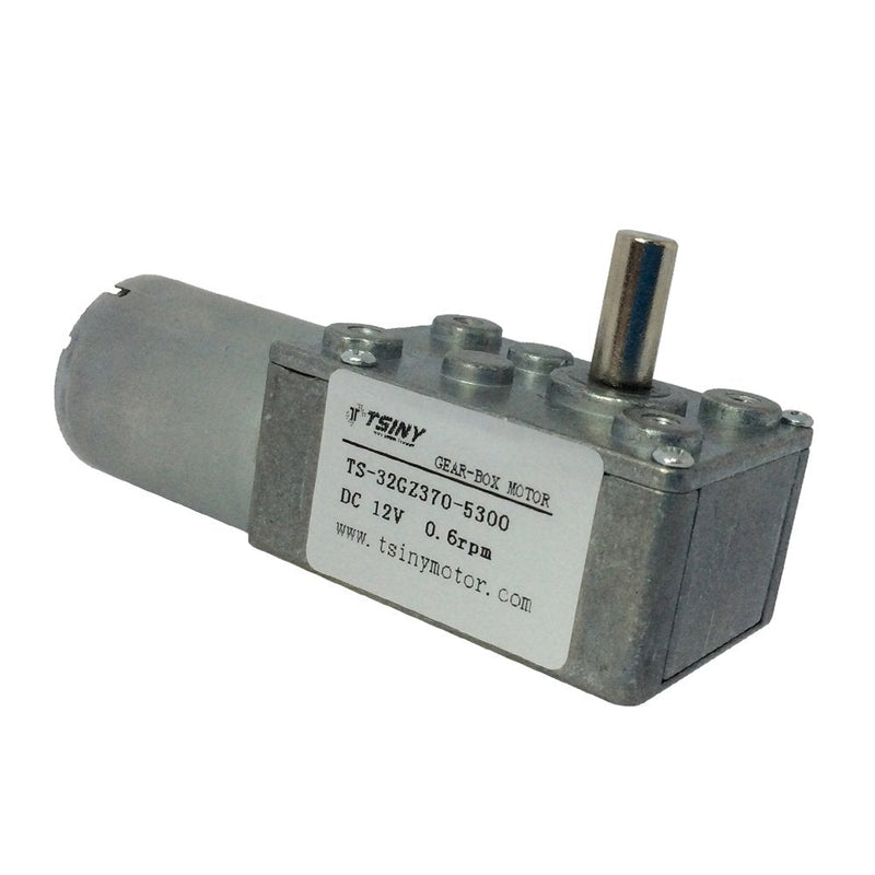 [Australia - AusPower] - BEMONOC DC 12V 0.6RPM 6mm Shaft Low Speed High Torque Turbine Worm Gear Motor 