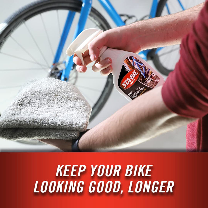 [Australia - AusPower] - STA-BIL Sport Bike Cleaner & Protectant - Cleans and Shines, Safe On All Types of Bicycles, Provides Superior UV Protection, Easy Application, 10oz (22504CSR) 
