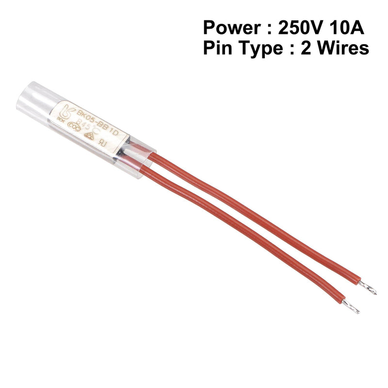 [Australia - AusPower] - uxcell 10pcs KSD9700 Thermostat, Normally Close 40-100°C(104-212°F) 10A N.C Temperature Control Switch Assortment Kit 