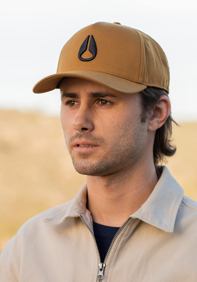 [Australia - AusPower] - NIXON Deep Down Athletic Snapback Hat Brown / Black 