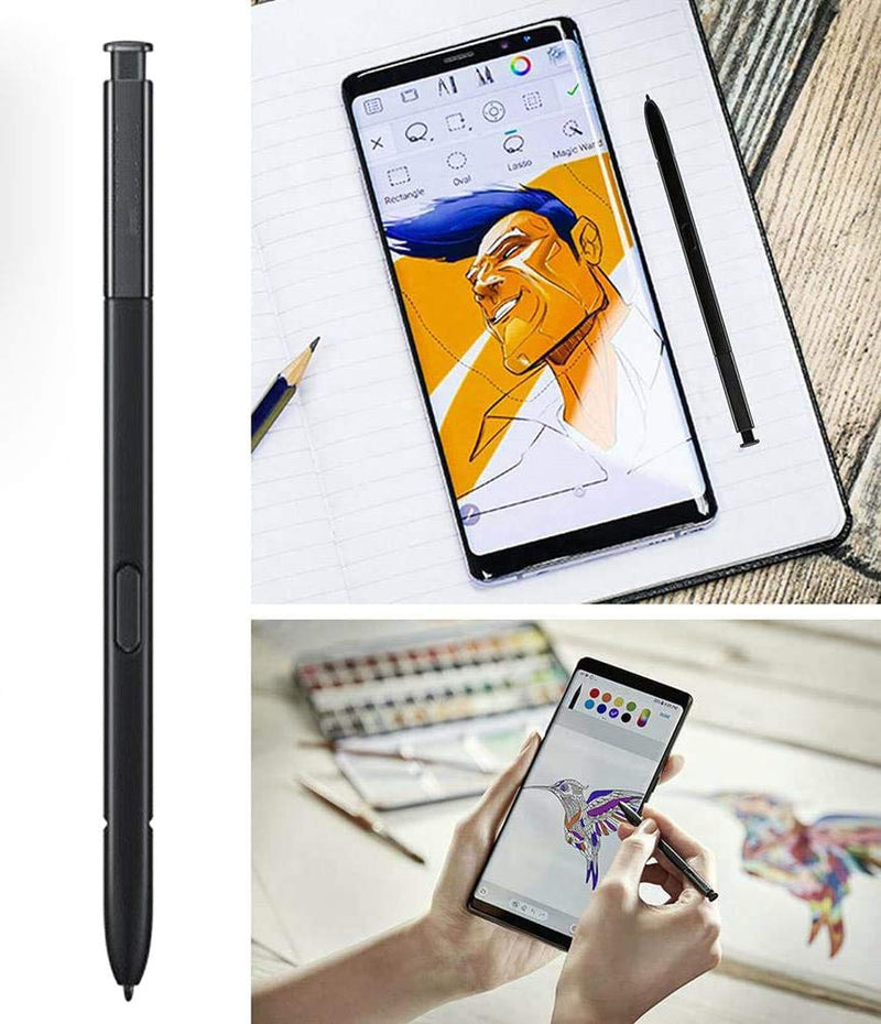 [Australia - AusPower] - 2PCS Galaxy Note 8 Pen, Stylus Touch S Pen Replacement for Galaxy Note 8 N950U N950W N950FD N950F Tips/Nibs+Eject Pin (Black) 