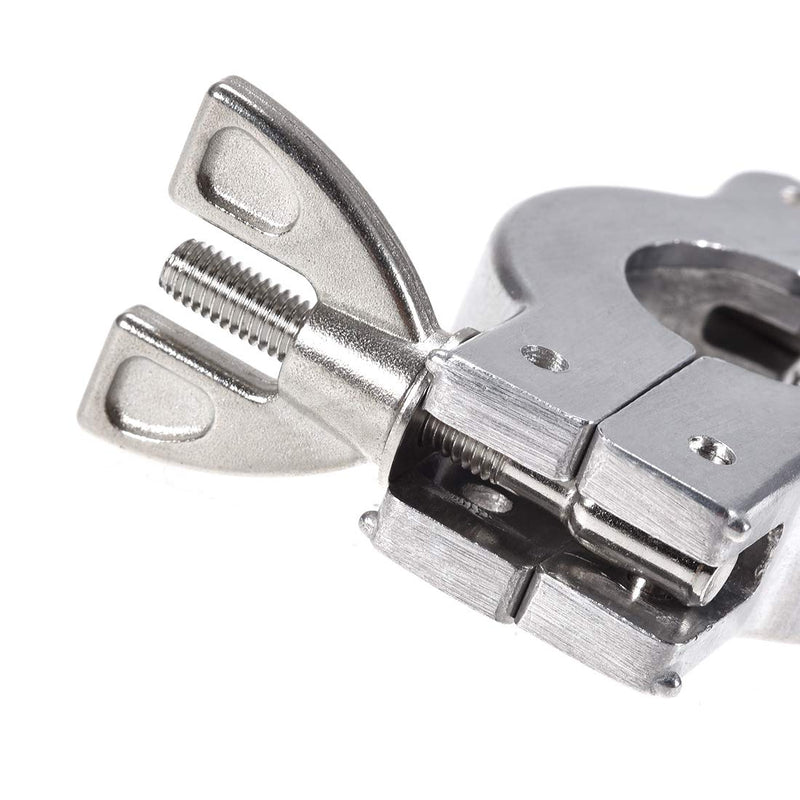 [Australia - AusPower] - uxcell Vacuum Clamp 41mm X 20mm KF10 Single Pin Clamp Wing Nut with Center Ring for Ferrule TC 