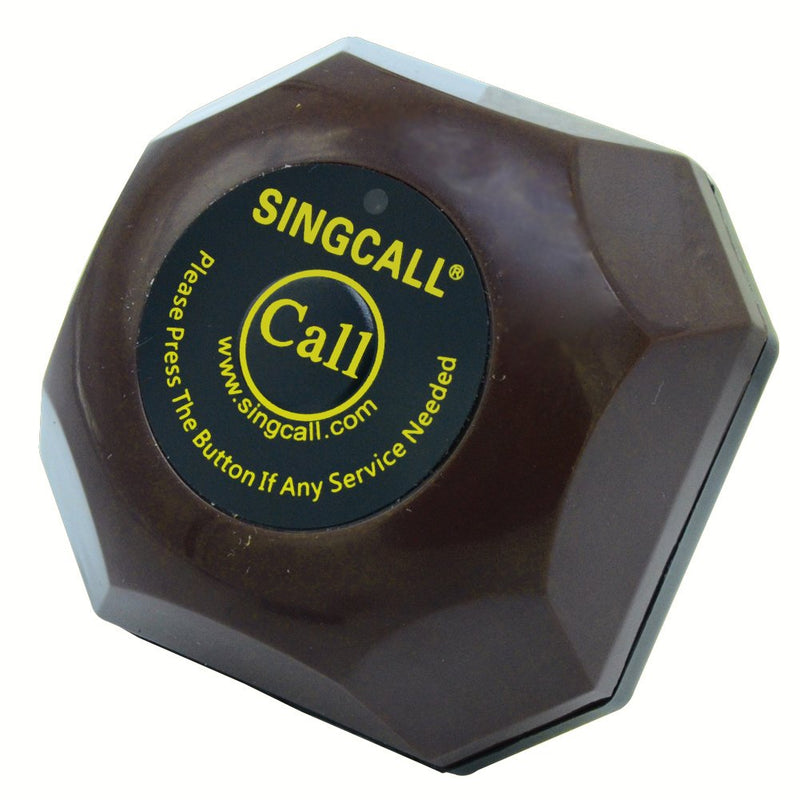 [Australia - AusPower] - SINGCALL Wireless Calling System,One Button Pager,Coffee,(APE560) Can't Be Used Alone 