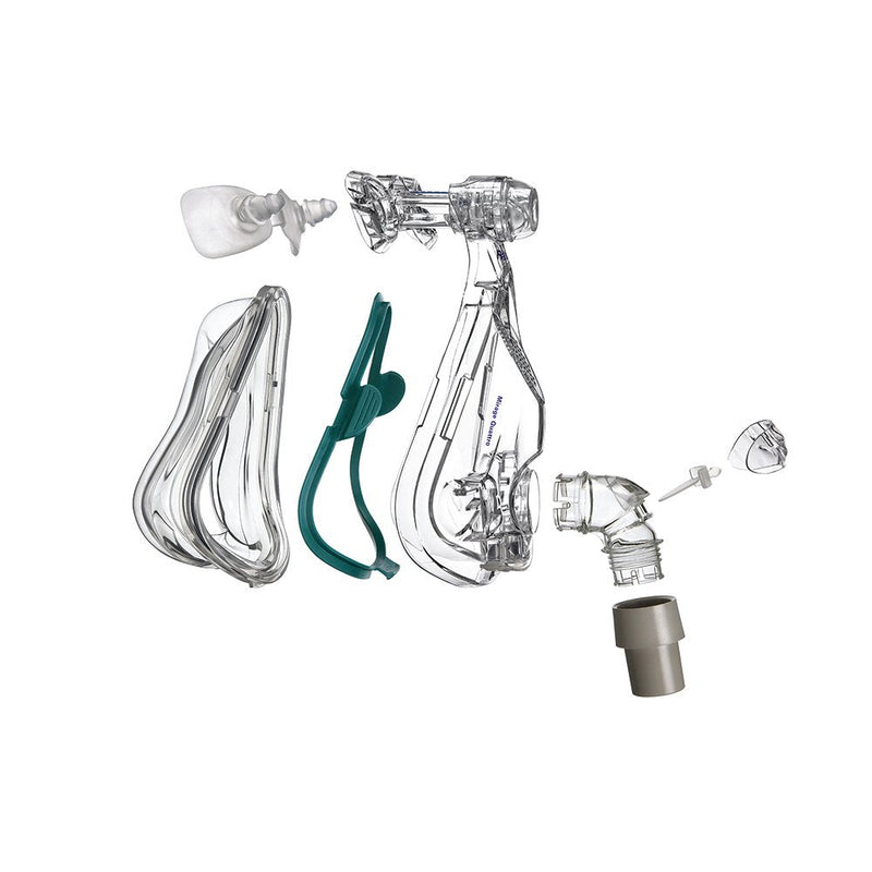 [Australia - AusPower] - ResMed Mirage Quattro Full-Face Cushion and Clip - Replacement Mask Cushion and Clip Only - Small 