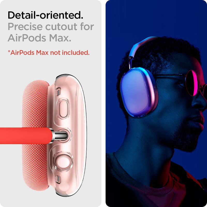 [Australia - AusPower] - Spigen Ultra Hybrid PRO Designed for Airpods Max Case Cover Protective Ear Cup Covers - Crystal Clear 