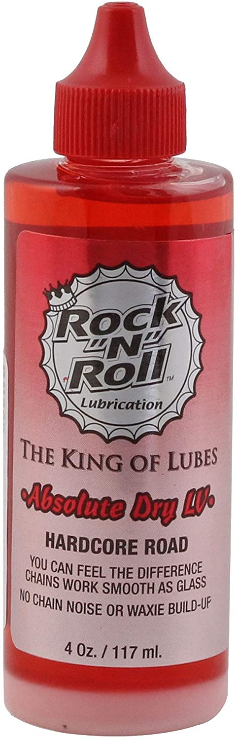 [Australia - AusPower] - Rock-N-Roll Absolute Dry LV Bicycle Chain Lube Made for Road Bikes - 4oz - (Pack of 3) 