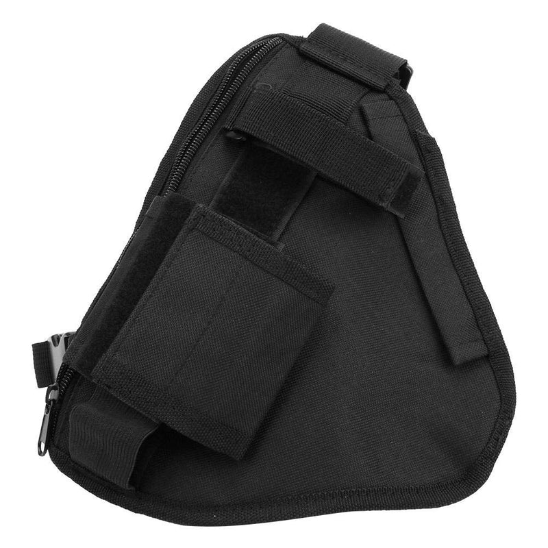 [Australia - AusPower] - Radio Holster, Walkie Talkie Holster Universal Hands-Free Front Pack Pouch Radio Holster with Nylon Strap for Two Way Radio Walkie Talkie 