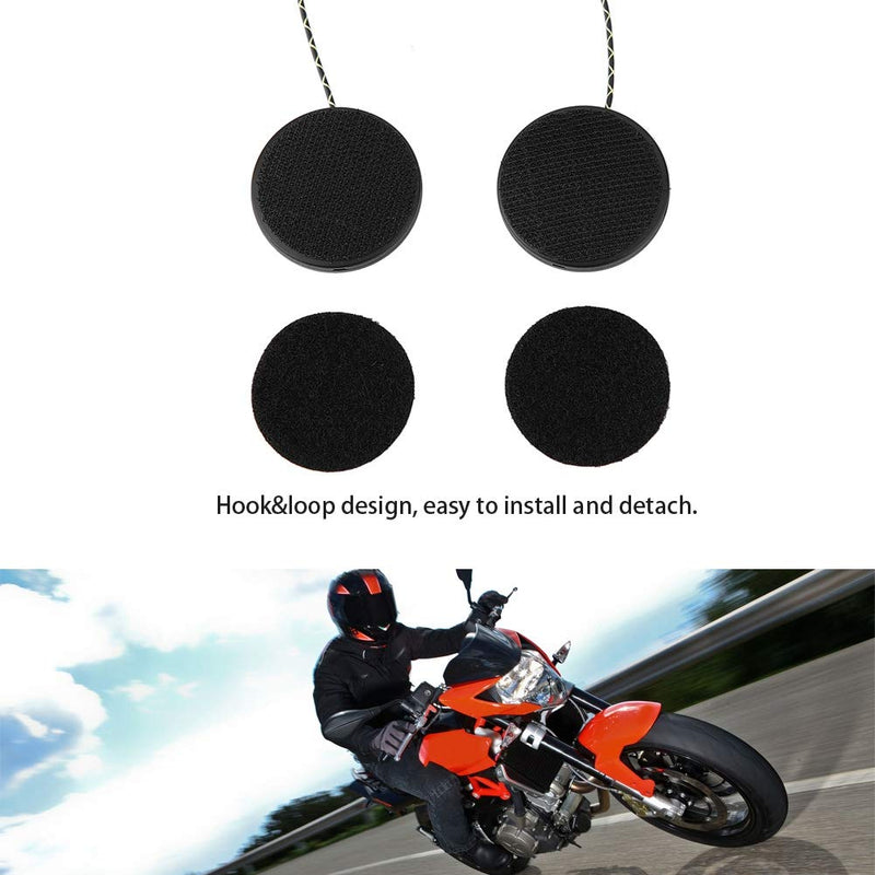 [Australia - AusPower] - Goick Helmet Headset-Motorcycle Helmet Headset Headset Speaker Supports Hands-Free Calling Motorcycle Helmet Headset(Black) 