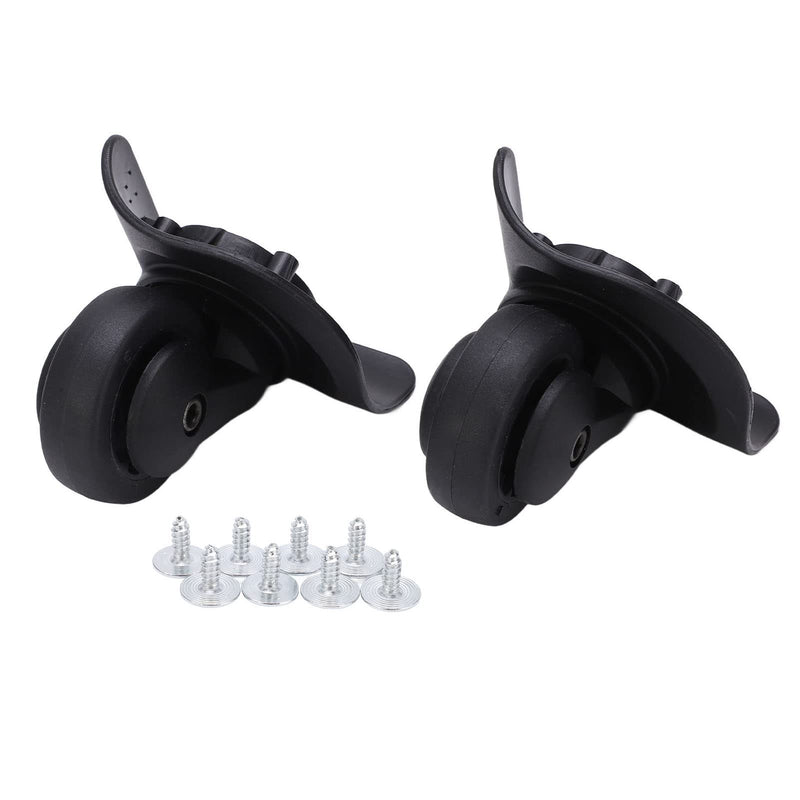 [Australia - AusPower] - Alomejor Luggage Wheel 1 Pair A53 Swivel Wheel Replacement Luggage Travel Suitcase Wheels for Luggage Kits 