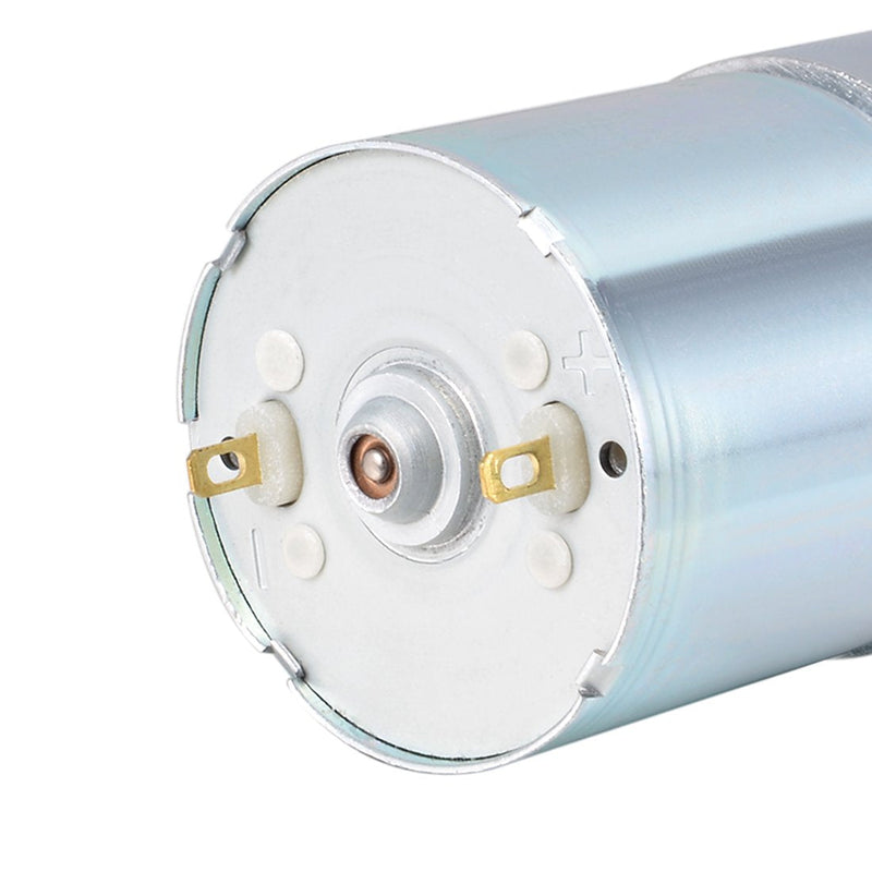[Australia - AusPower] - uxcell 24V DC 800 RPM Gear Motor High Torque Electric Reduction Gearbox Eccentric Output Shaft 