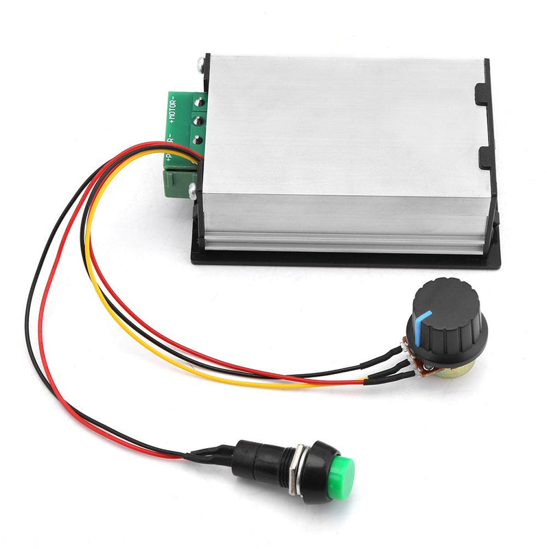 [Australia - AusPower] - Motor Speed Controller, DC 6-60V 12V 24V 36V 48V 30A Adjustable PWM DC Motor Speed Controller Switch 