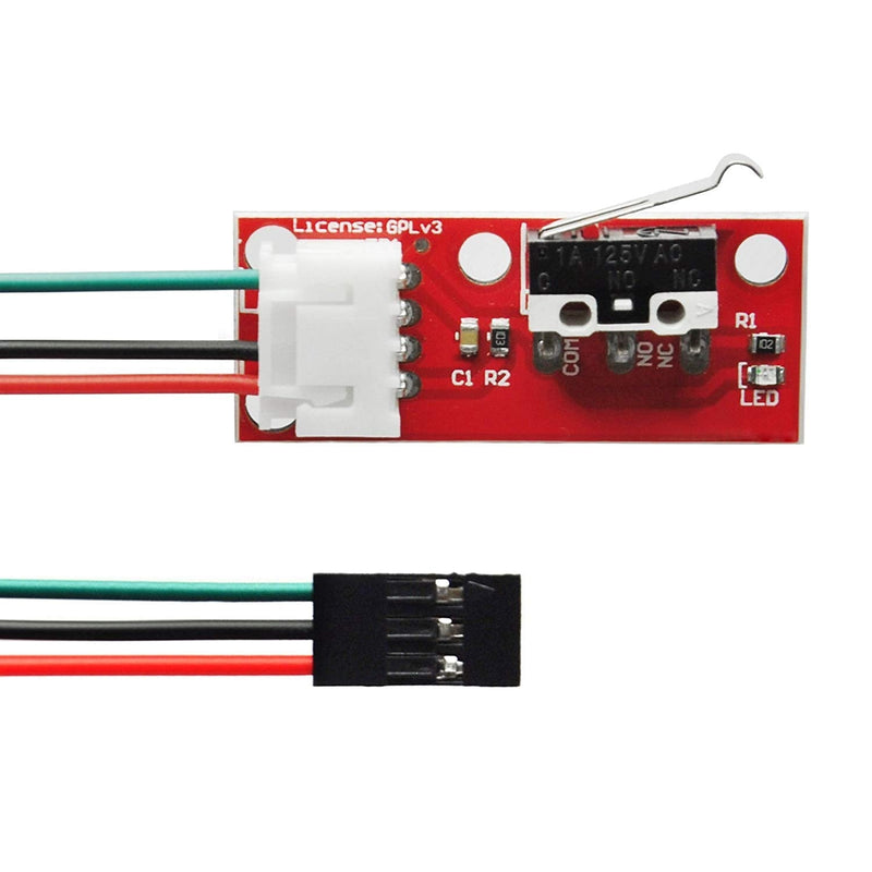 [Australia - AusPower] - R REIFENG 10 x Mechanical Endstop Limit Switch End Stop with 22AWG Cable for RAMPS 1.4 3D Print Limit Switch 