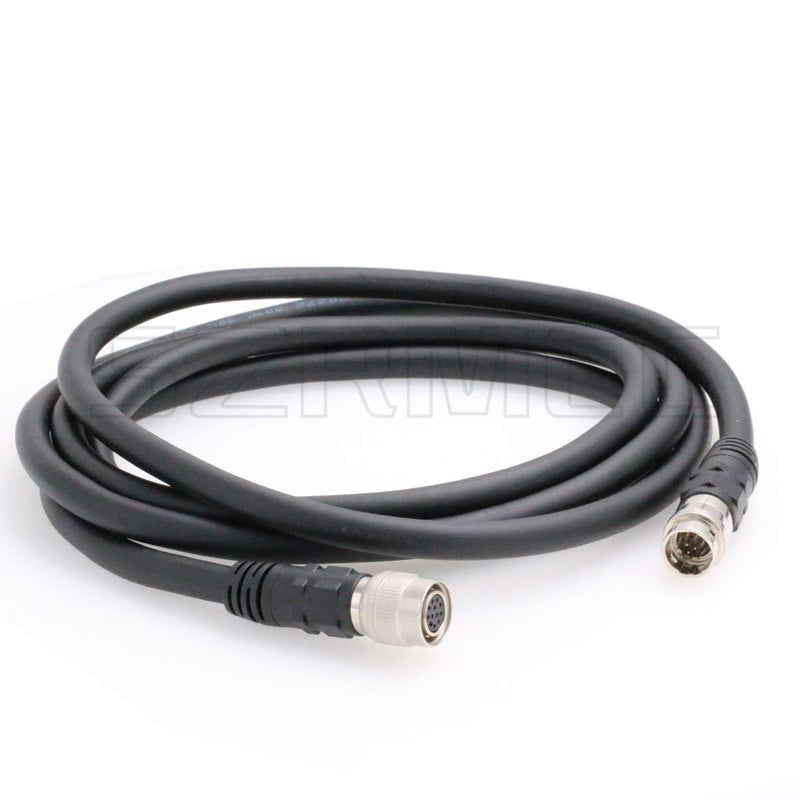 [Australia - AusPower] - SZRMCC Hirose 12 Pin Male to 12 Pin Female Extension Cable for Sony Panisonic Hitachi Industrial CCD Camera (1m/3.2ft) 1m/3.2ft 