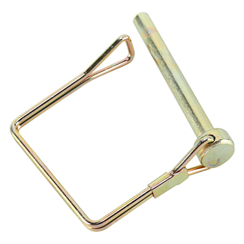 [Australia - AusPower] - YaeGarden 20-Pack Square Shaft Locking Pin Wire Lock Pin Safety Coupler Pin, 3 Sizes Available: 3/8" x 2-1/4", 1/4" x 2-1/4", 5/16" x 2-1/4" (20Pcs: 1/4" x 2-1/4") 20Pcs: 1/4" x 2-1/4" 