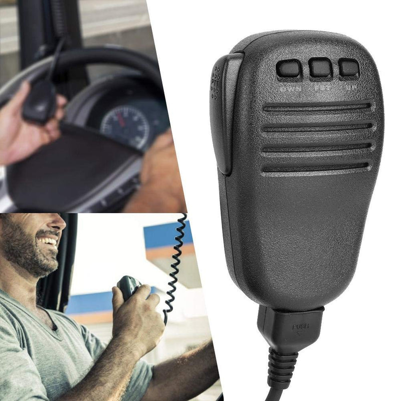 [Australia - AusPower] - Handheld Speaker Microphone MH-31B8 2 Way Radio Walkie Talkie Mic Reinforced Cable Spring Clip Fit for Yaesu FT-847 FT-920 FT-950 FT-2000 
