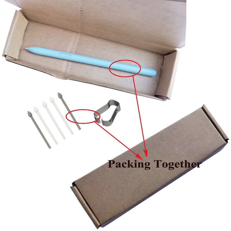 [Australia - AusPower] - Ubrokeifixit Tab S6 Lite P610 P615 Touch Pen,Stylus Pen,Touch Stylus S Pen Replacement(Without Bluetooth) for Samsung Galaxy Tab S6 Lite 2020" 10.4" P610 P615 P610N,with Tips/Nibs (S6 Lite/Blue) 