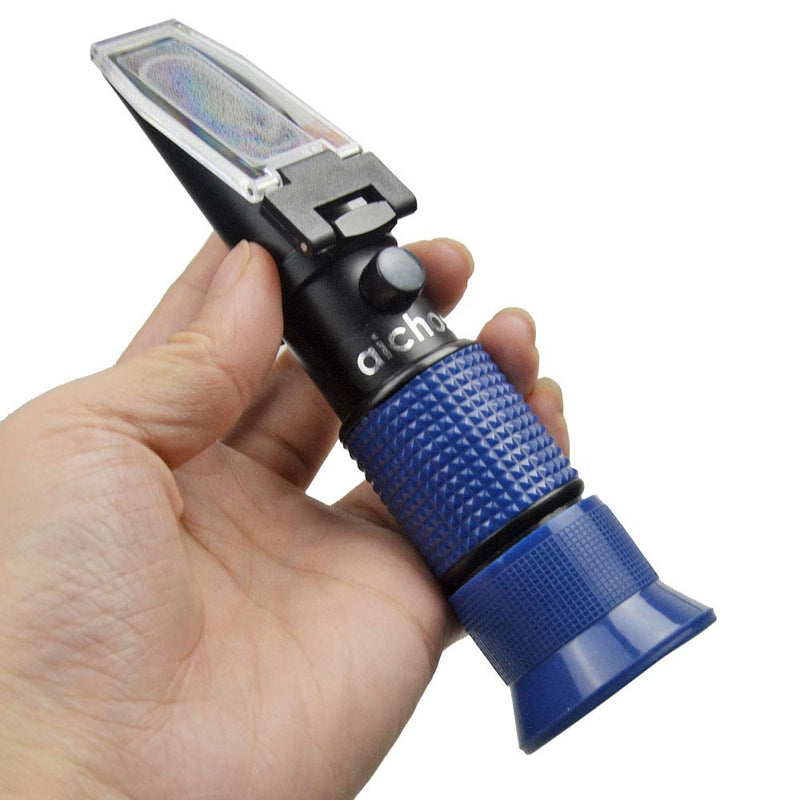 [Australia - AusPower] - Aichose 0-80% Brix Meter Refractometer for Measuring Sugar Content in Fruit, Honey, Maple Syrup and Other Sugary Drink, with Automatic Temperature Compensation Function 