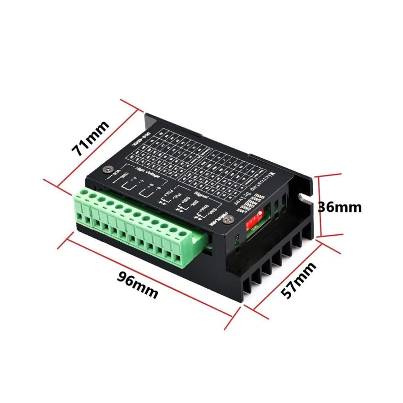 [Australia - AusPower] - DaFuRui TB6600 4A 9-42V Stepper Motor Driver CNC Controller,32 Subdivision Upgrade Nema tb6600 Single Axes Hybrid Stepper Motor for CNC 