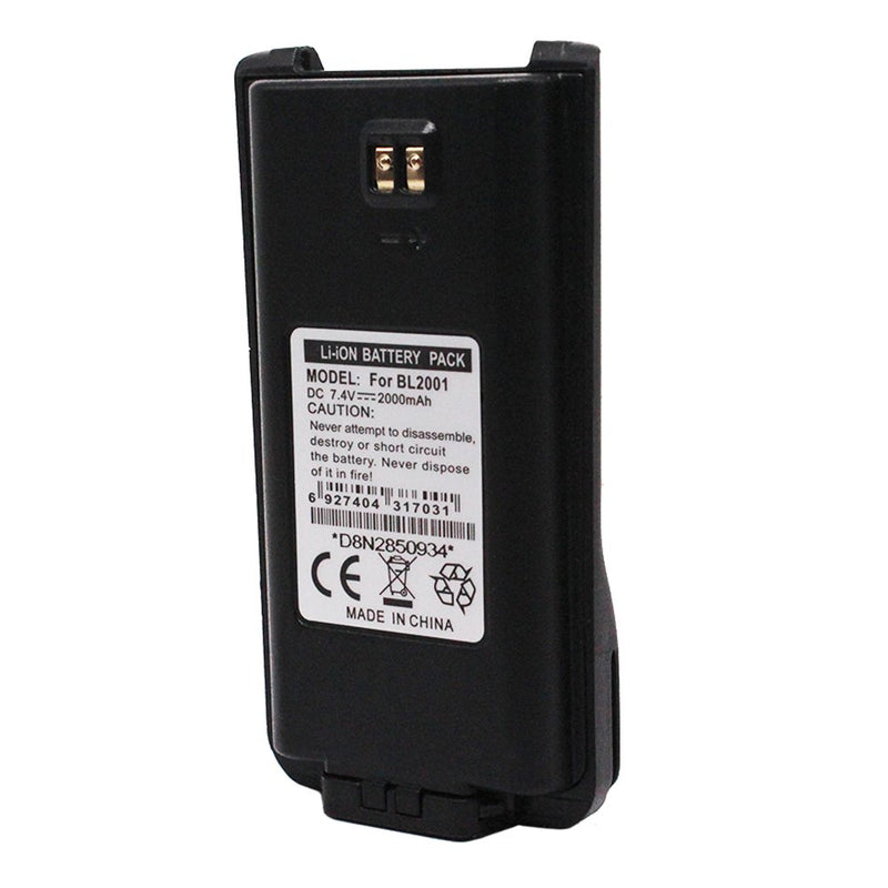[Australia - AusPower] - BL2001 BL1204 Compatible for Hytera HYT TC-610 TC-620 TC-618 TC-626 TC-610S 2000mAh Li-ion Battery 