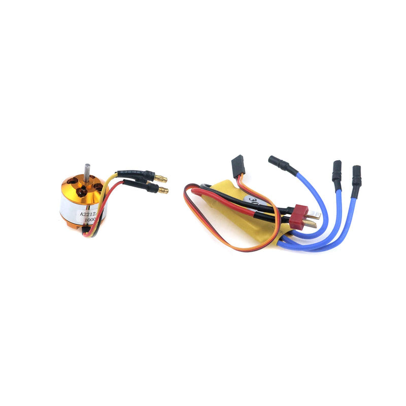 [Australia - AusPower] - Semetall 1000KV RC Brushless Motor A2212 13T 1045 Propeller RC Aircraft Multicopter Accessories Kit Mount with 30A Brushless ESC Set for Remote Control Plane F450 F550 1045 Multicopter Accessories Kit 