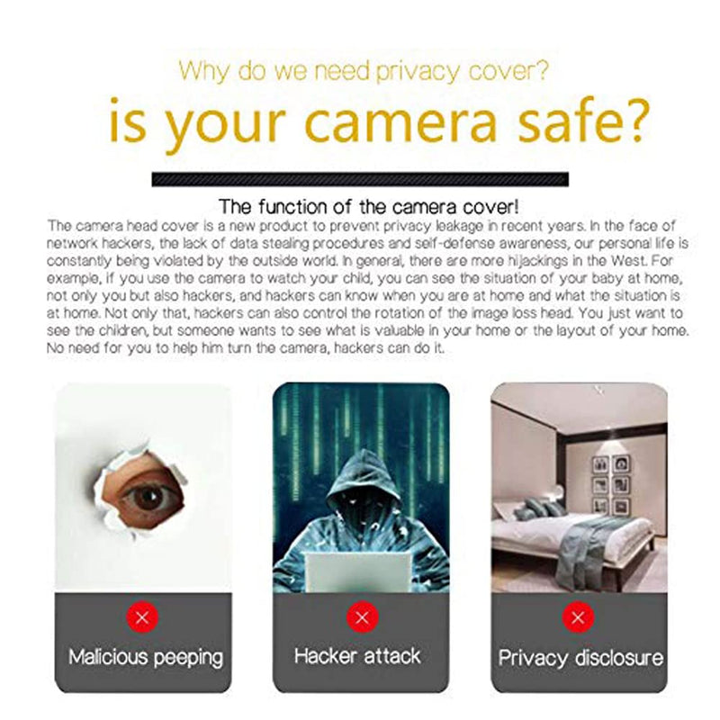 [Australia - AusPower] - Jpeshre 3Pc Webcam Camera Cover Slide, Laptop Camera Cover Slide, MacBook Pro Camera Cover Slide, Laptop Cover, Phone Camera Cover, Protect Your Visual Privacy 