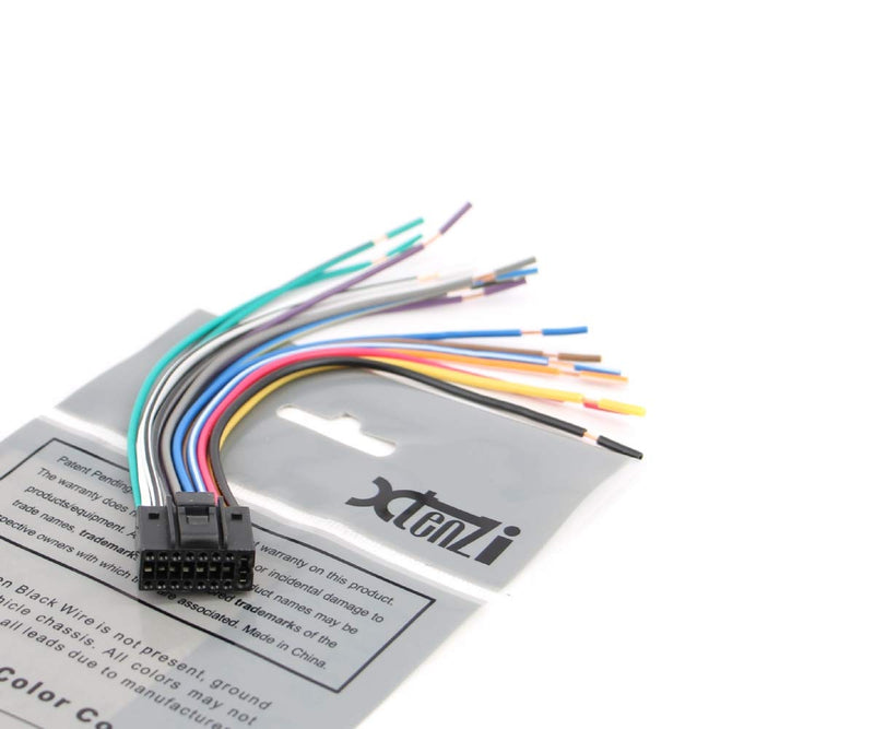 [Australia - AusPower] - Xtenzi Car Radio Wire Harness Compatible with Kenwood CD DVD Navigation in-Dash - XT91016 