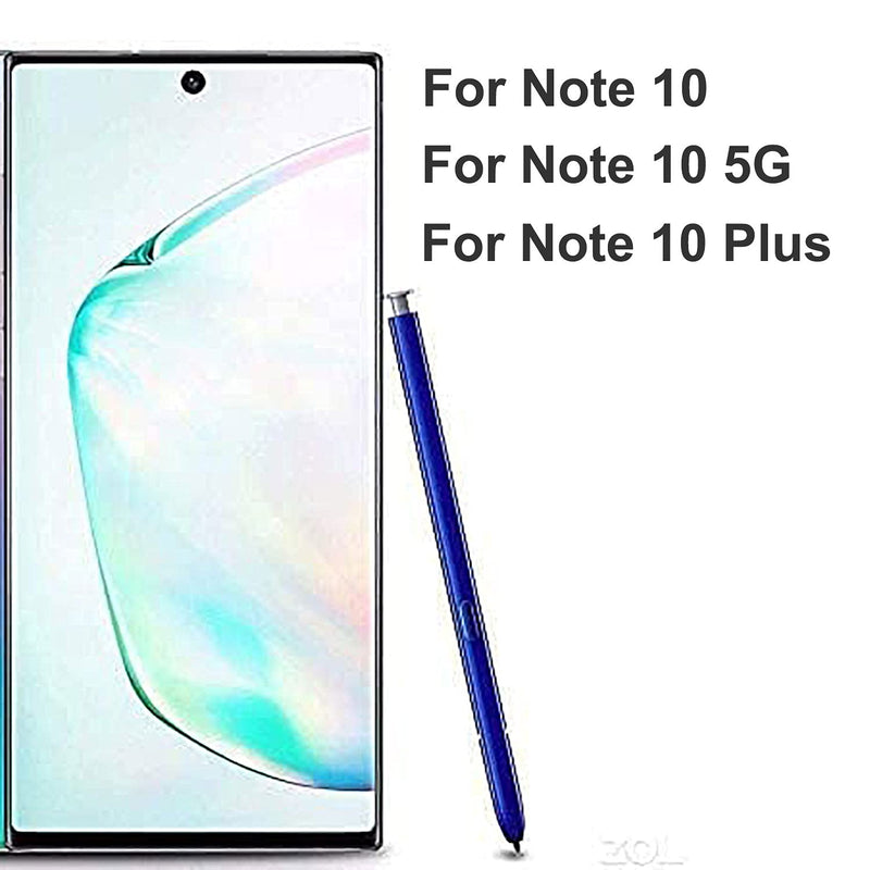 [Australia - AusPower] - Silver Galaxy Note 10 Plus Pen for Samsung Galaxy Note 10 5G Touch Screen Stylus Pen Replacement Parts for Samsung Note 10 , Note 10 Plus, Note 10 Ultra S Pen No Bluetooth Function 