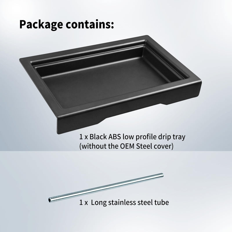 [Australia - AusPower] - XQK Low Profile Drip Tray Compatible with Gaggia Classic Pro,heat-resistent ABS plastic 