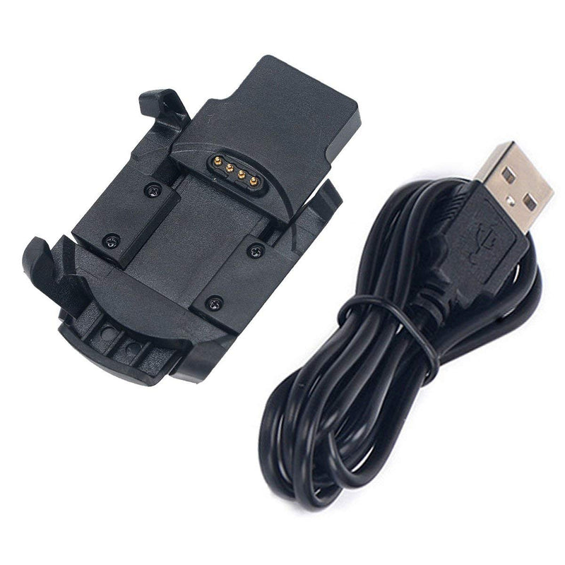 [Australia - AusPower] - 2-Pack Charger for Fenix 3/Fenix 3 HR/Quatix 3/ Tactix Bravo/ D2 Bravo, Replacement Charging Cable Cord for Garmin Fenix 3 Heart Rate Smart Watch (2Pack, 3.3ft/1m) 