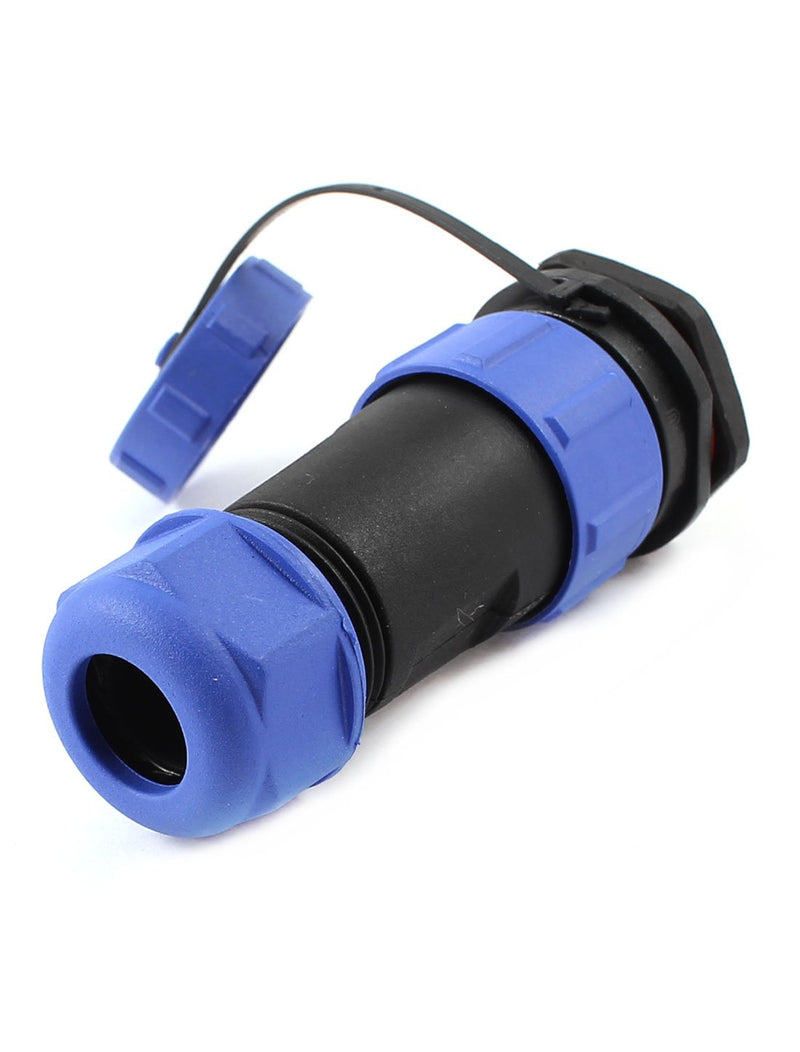 [Australia - AusPower] - Uxcell a14062000ux0518 21mm 4 Pin Connecting Aviation Waterproof Cable Gland w Cap 