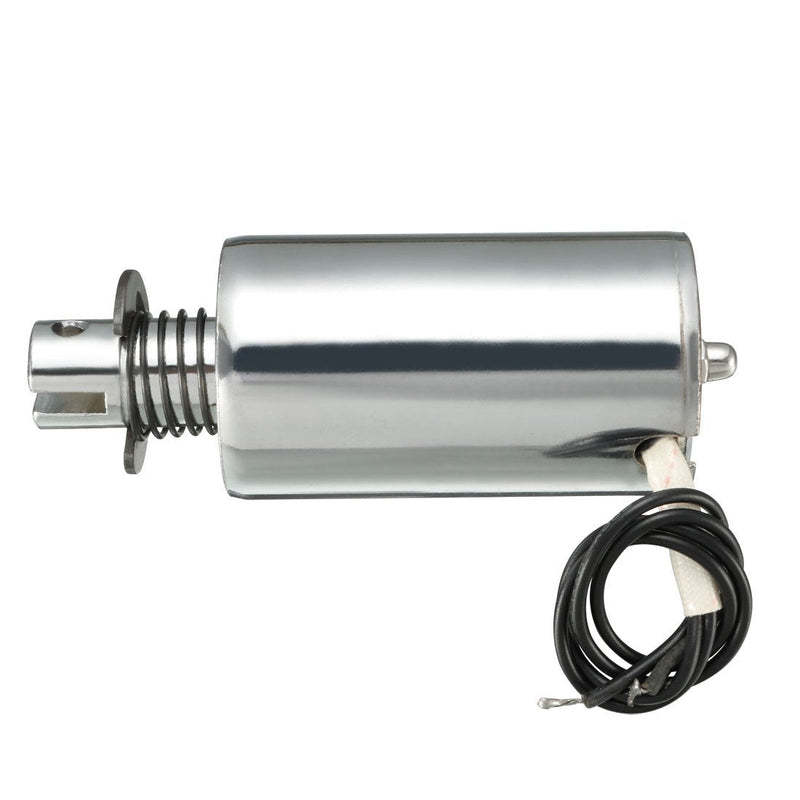 [Australia - AusPower] - uxcell DC 12V 60-120N Force 10mm Stroke,Pull Type,Tubular Solenoid Electromagnet,Linear Motion, MQ8-Z57B 