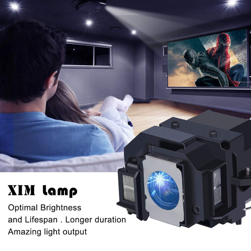 [Australia - AusPower] - XIM ELPLP41/ V13H010L41 Replacement Projector Lamp Compatible for Epson EMP-S52 S6 X5 X52 X56E X6 EX21 EX30 EX50 EX70 EX90 H281B H283A H283B H283C H284A H284B H285A H285C H330A H330B H330C H371A HC700 