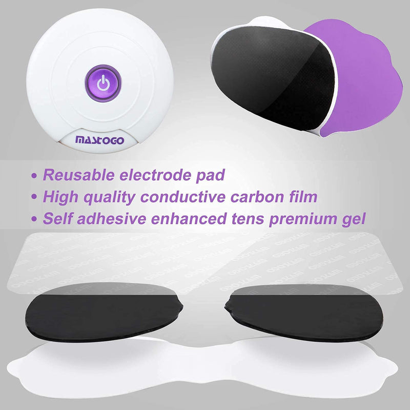 [Australia - AusPower] - MASTOGO Wireless TENS & EMS Unit Back Pain Relief Massager - APP Controlled Bluetooth EMS Muscle Stimulator Machine for Back Shoulder Leg Neck Pain Relief 