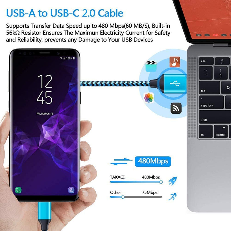 [Australia - AusPower] - Fast Charging USB C Charger for Samsung Galaxy A32/A21s/A11/A52/A71/S21+/S20FE 5G/S10/S9, Note 20, Moto G Stylus/Power(2021)/G9Plus, Charging Cube Plug with Type C Cable 
