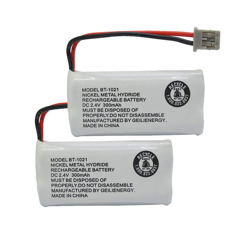 [Australia - AusPower] - 12 Pack Solar Light AA Ni-CD 800mAh Rechargable Batteries with 2 Pack BT-1021 BBTG0798001 Compatible for Uniden BT1008 BT-1008 BT1016 BT-1016 