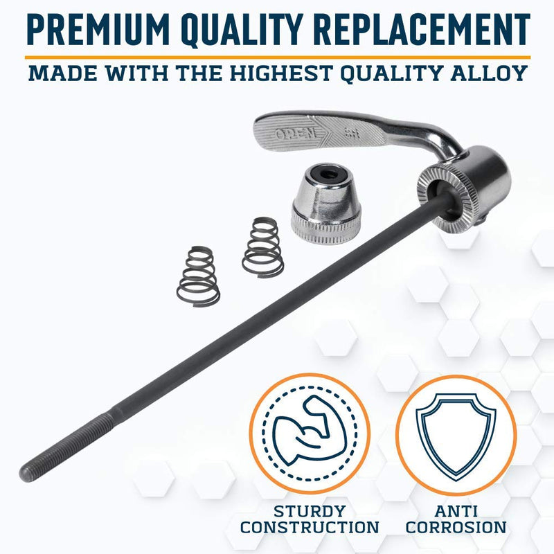 [Australia - AusPower] - Alpcour Replacement Skewer – Quick Release Rear Wheel Axel Skewer for Road Mountain Bike Trainer – Indoor and Stationary Bicycle Training Replacement Parts and Accessories 