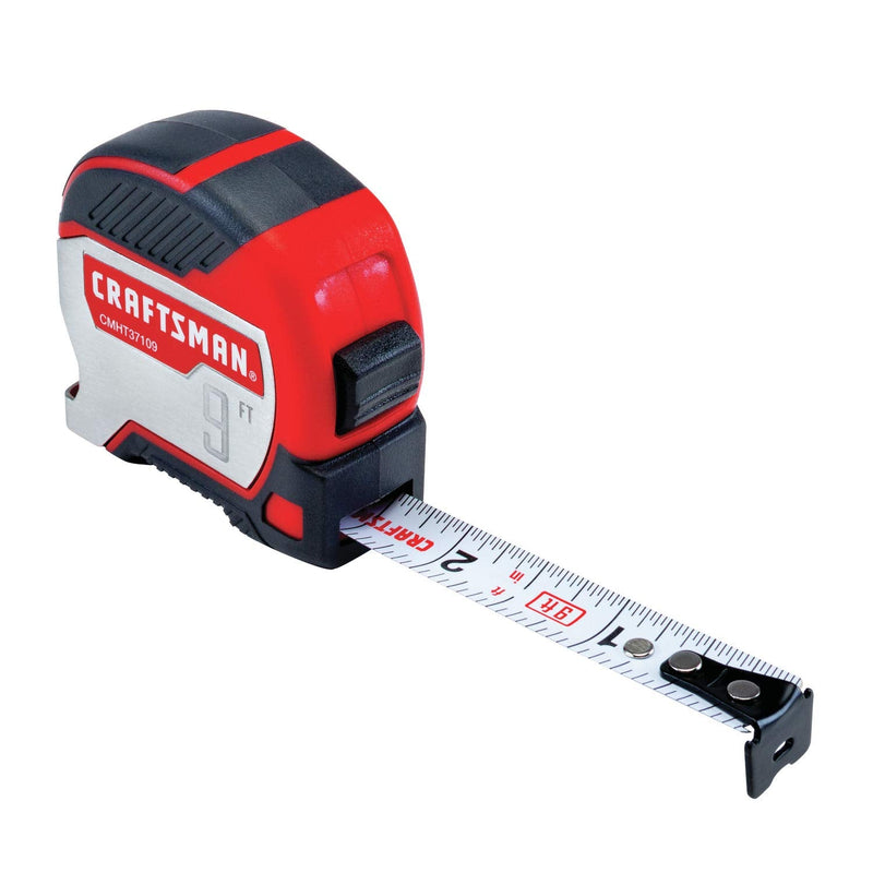 [Australia - AusPower] - CRAFTSMAN Tape Measure, Pocket, 9-Foot (CMHT37109S) 