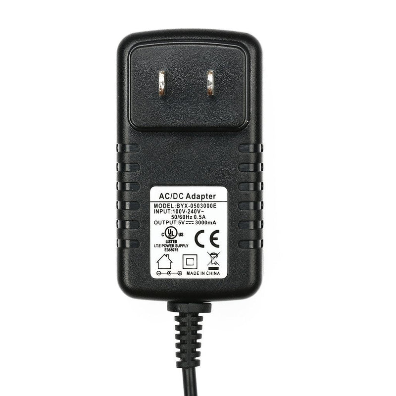 [Australia - AusPower] - atolla US Standard Adaptor External Power Supply 15W ( 5V/3A) AC / DC Adapter for USB Hub, 3.5 x 1.35 mm Plug Center Positive 