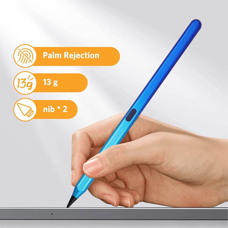 [Australia - AusPower] - Stylus Pen for Apple iPad Pro Pencil 5th Generation 12.9/11 2021, iPad Air 4 &3, iPad Pro 4th &3rd, iPad 9th/8th/7th/6th Generation, iPad Mini 6/5 Compatible with Apple iPads 2018-2021 & Stylish Color Breathing Crystal 