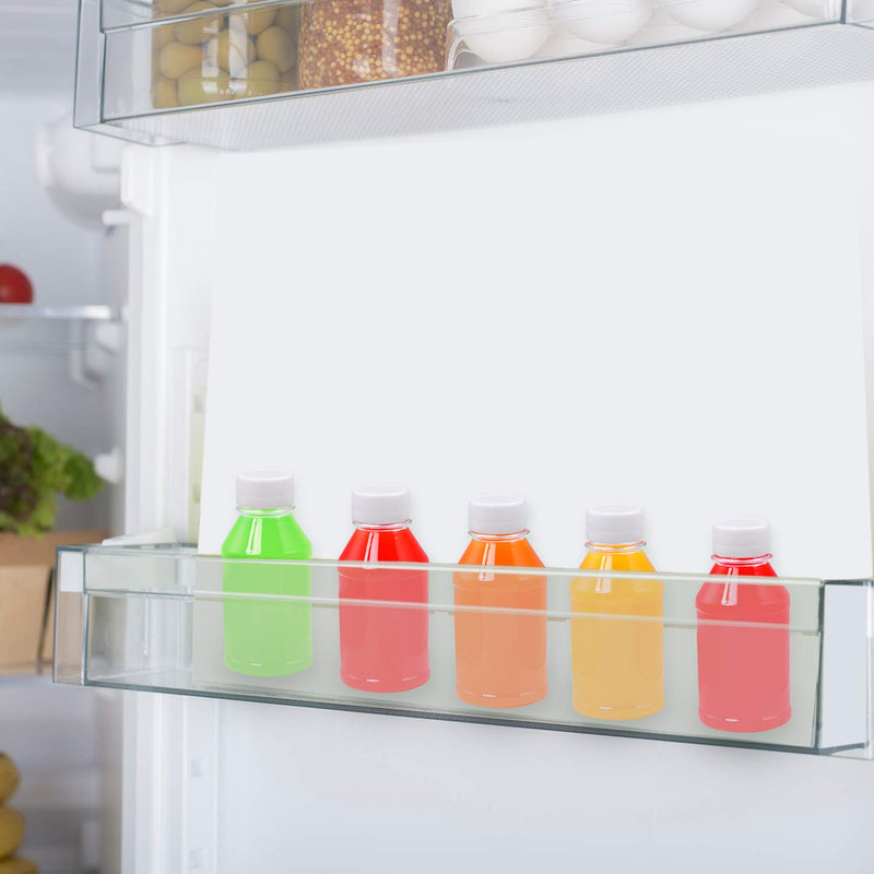 [Australia - AusPower] - Aneco 20 Pack 4 Ounce Empty Plastic Juice Bottles Reusable Drink Containers with Lids Ideal for Storing Juices, Water and Other Homemade Beverages 